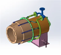 Baixo queimador da fornalha da refinaria de NoX para a indústria petroquímica